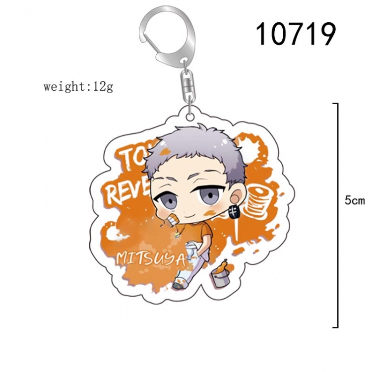 Tokyo Revengers  Anime acrylic Key Chain  price for 5 pcs 10719