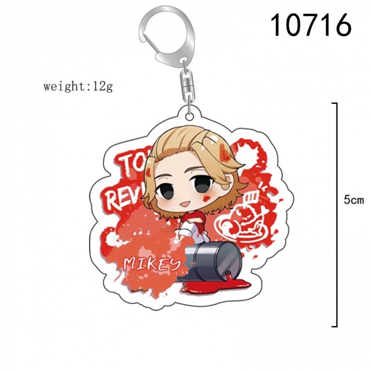 Tokyo Revengers  Anime acrylic Key Chain  price for 5 pcs 10716