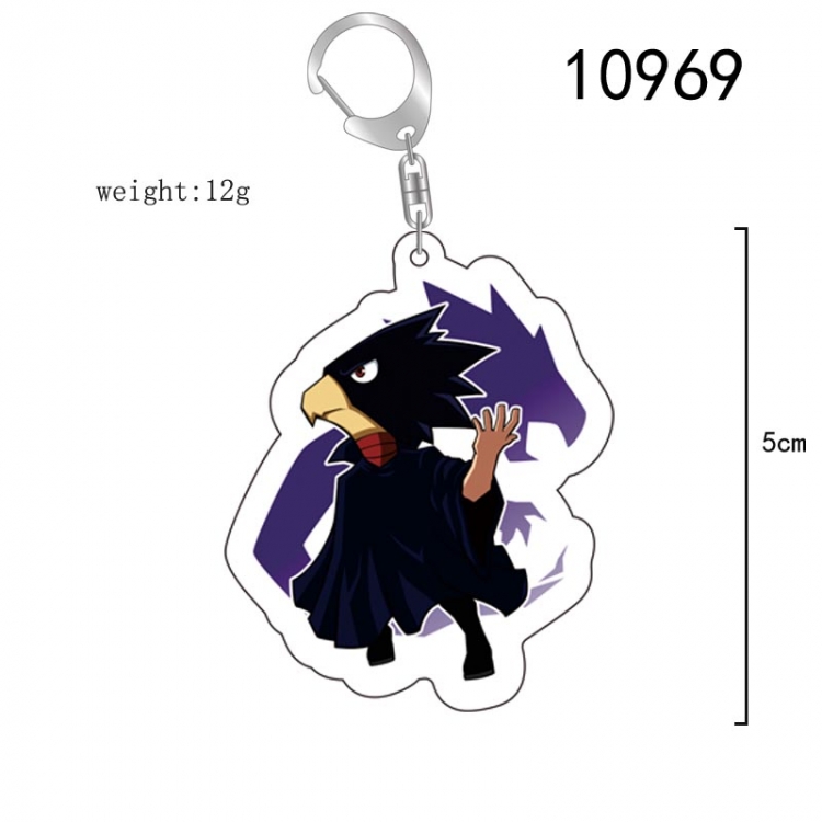 My Hero Academia Anime acrylic Key Chain  price for 5 pcs 10969