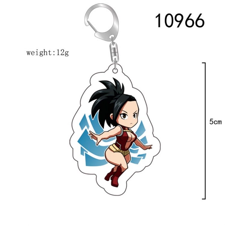 My Hero Academia Anime acrylic Key Chain  price for 5 pcs 10966