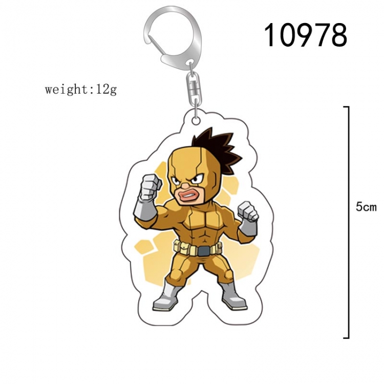 My Hero Academia Anime acrylic Key Chain  price for 5 pcs 10978