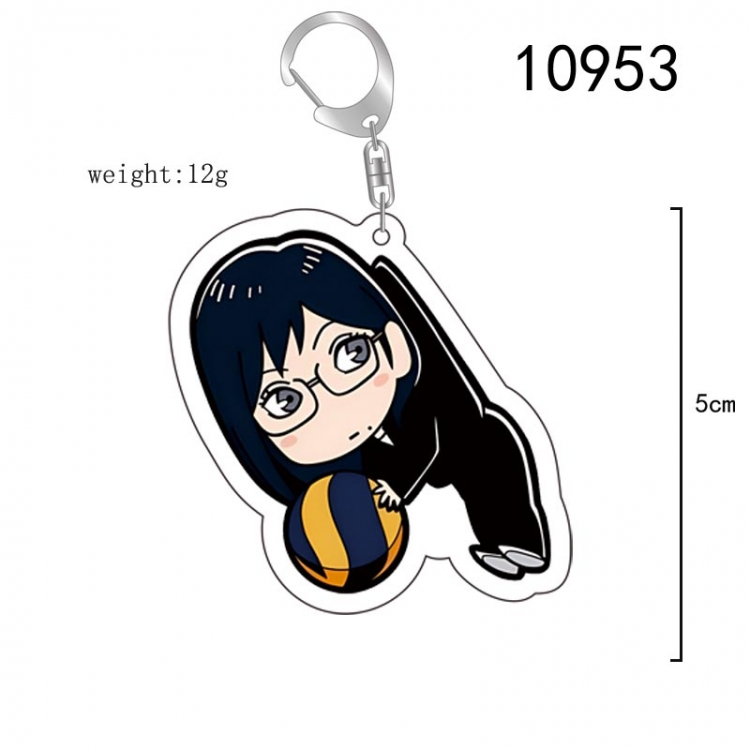 Haikyuu!! Anime acrylic Key Chain  price for 5 pcs 10953