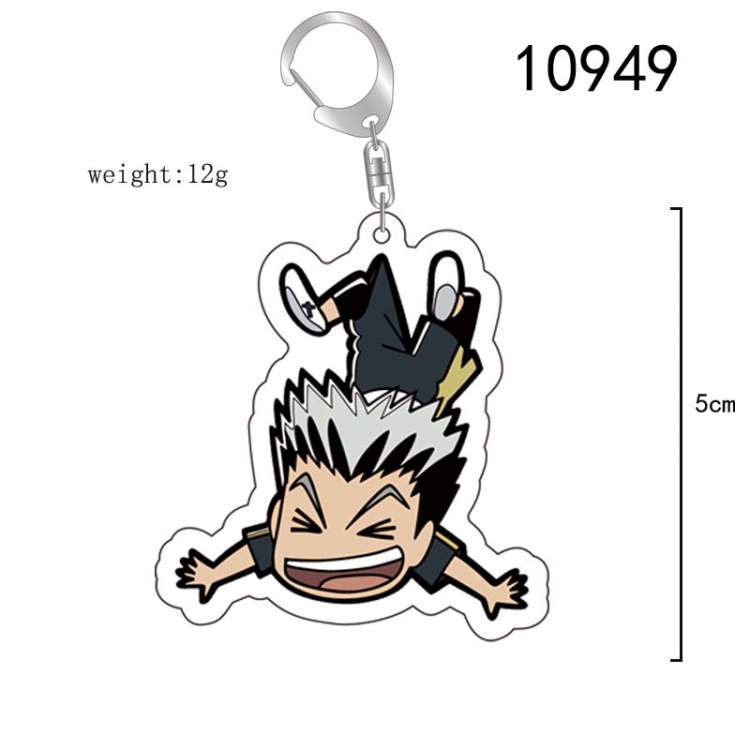 Haikyuu!! Anime acrylic Key Chain  price for 5 pcs 10949