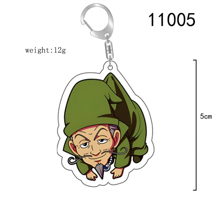 Dragon Quest Anime acrylic Key Chain  price for 5 pcs 11005