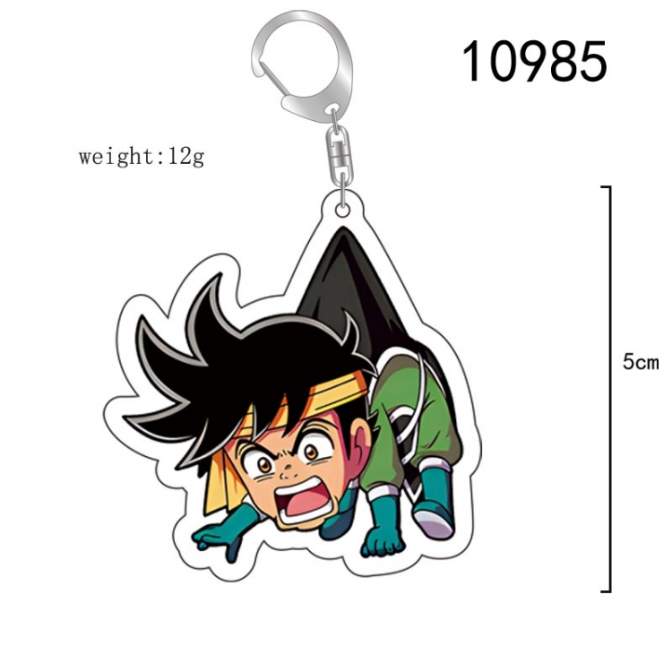 Dragon Quest Anime acrylic Key Chain  price for 5 pcs 10985