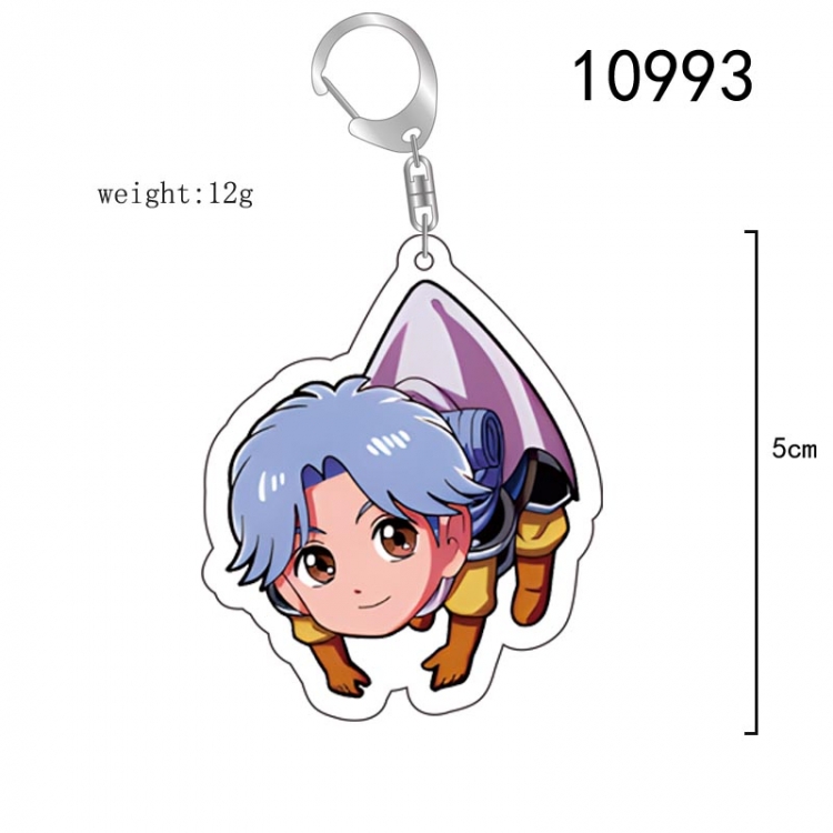 Dragon Quest Anime acrylic Key Chain  price for 5 pcs 10993