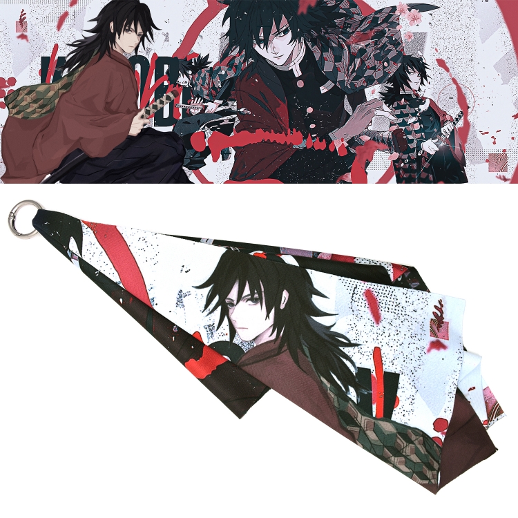 Demon Slayer Kimets Anime Surroundings Small Square Pendant 20X60CM price for 5 pcs