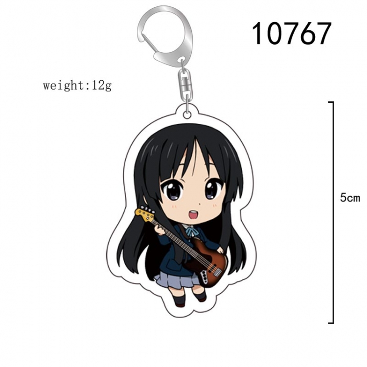 K-ON! Anime acrylic Key Chain  price for 5 pcs 10767