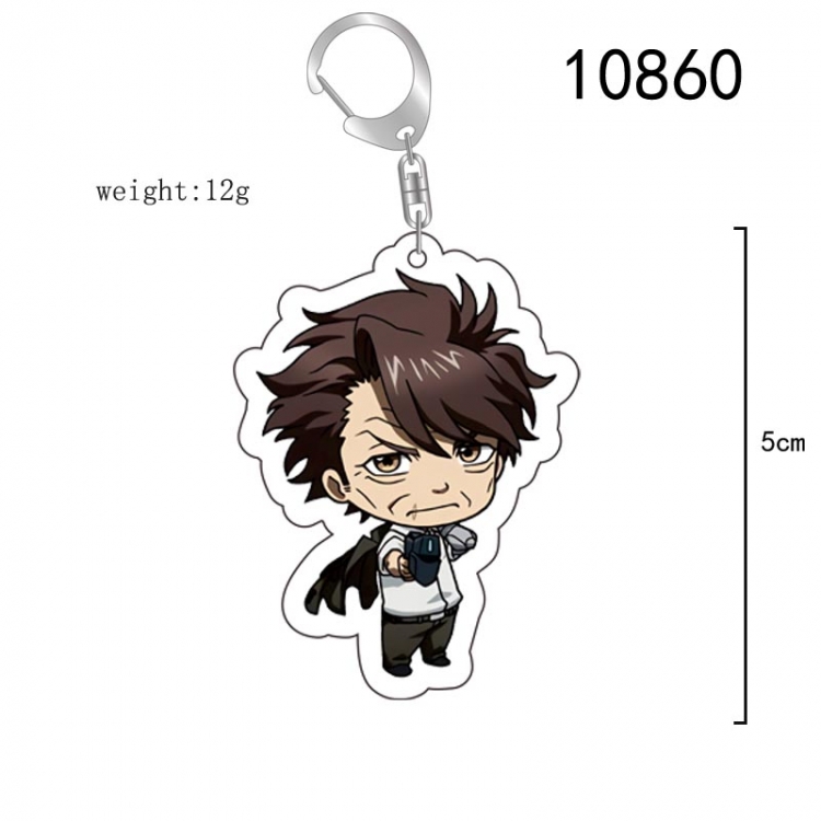 Psycho-Pass Anime acrylic Key Chain  price for 5 pcs 10860