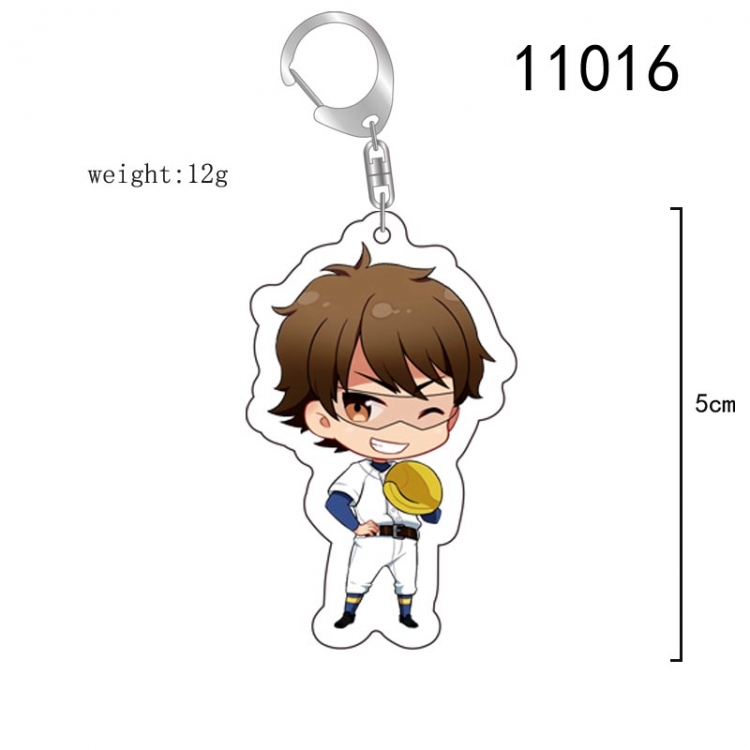 Serifu Batter Box  Anime acrylic Key Chain  price for 5 pcs 11016