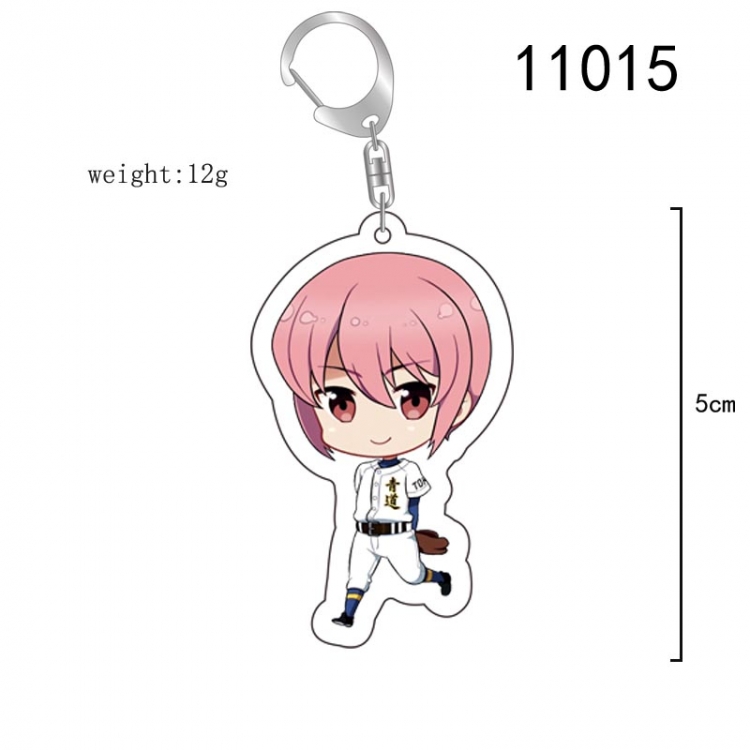 Serifu Batter Box  Anime acrylic Key Chain  price for 5 pcs 11015