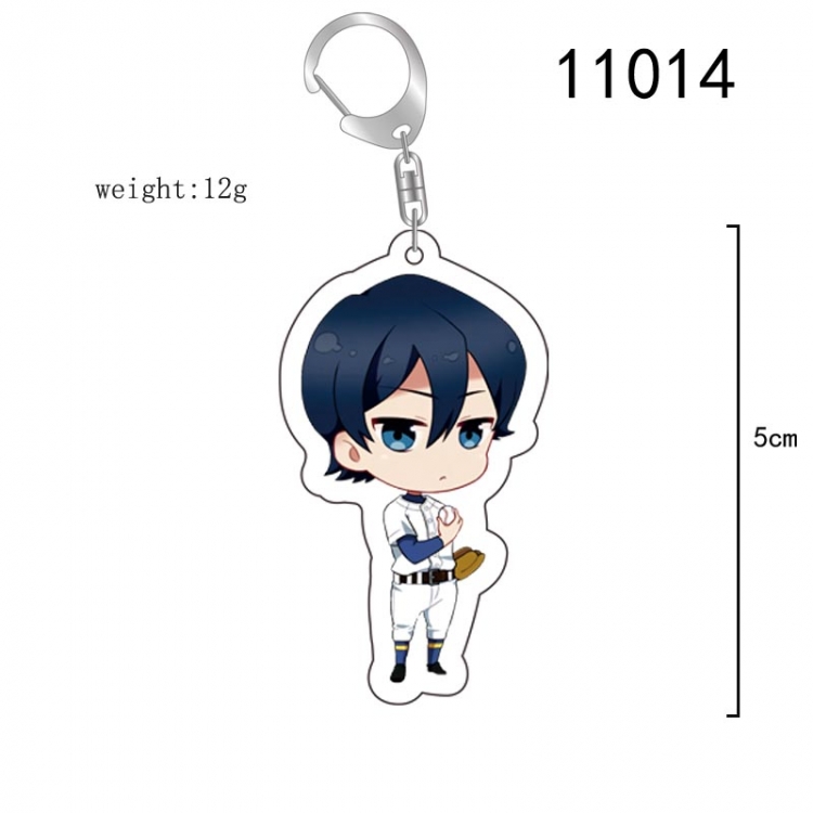 Serifu Batter Box  Anime acrylic Key Chain  price for 5 pcs 11014