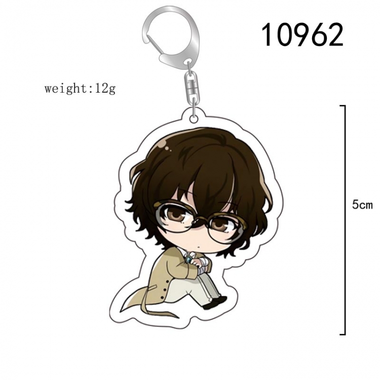 Bungo Stray Dogs Anime acrylic Key Chain price for 5 pcs  10962