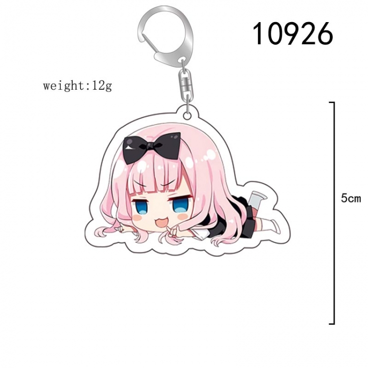 Kaguya-sama: Love Is War Anime acrylic Key Chain  price for 5 pcs 10926