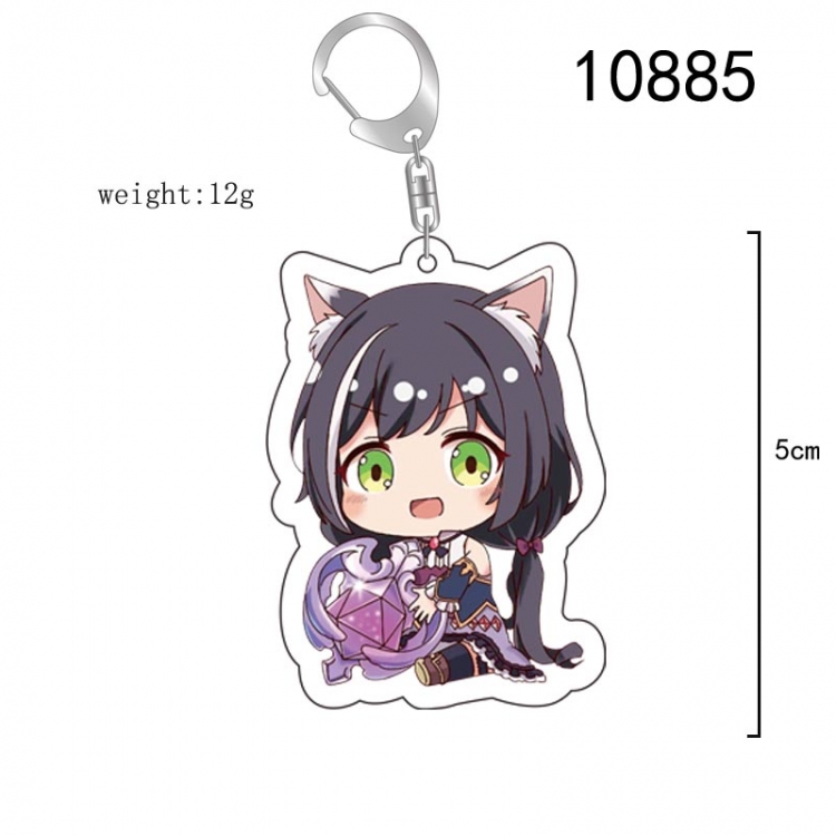 Re:Dive Anime acrylic Key Chain  price for 5 pcs 10885