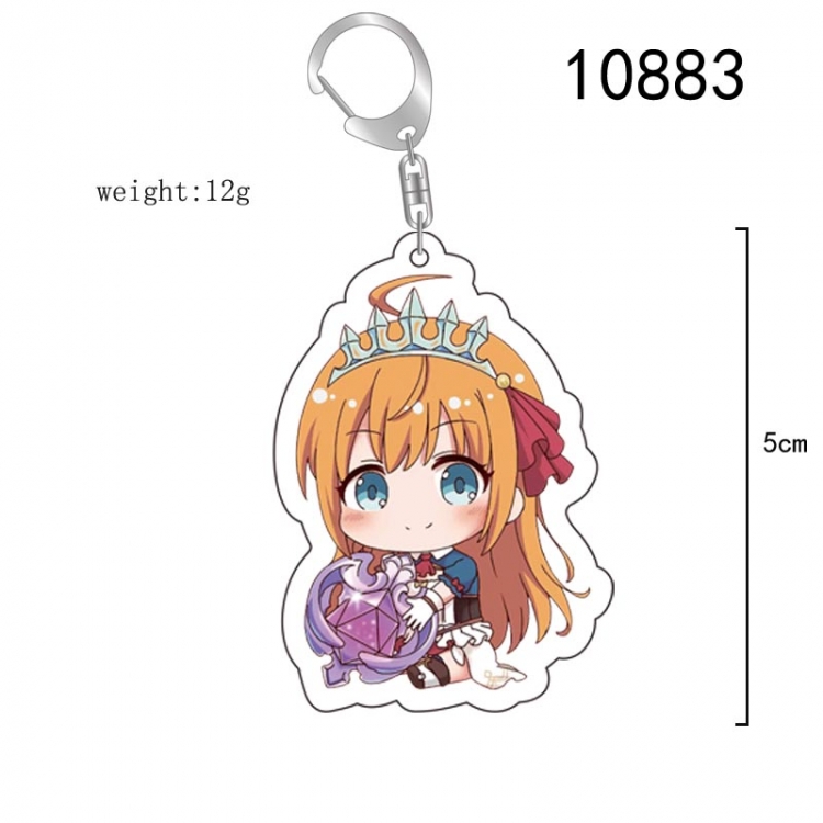 Re:Dive Anime acrylic Key Chain  price for 5 pcs 10883