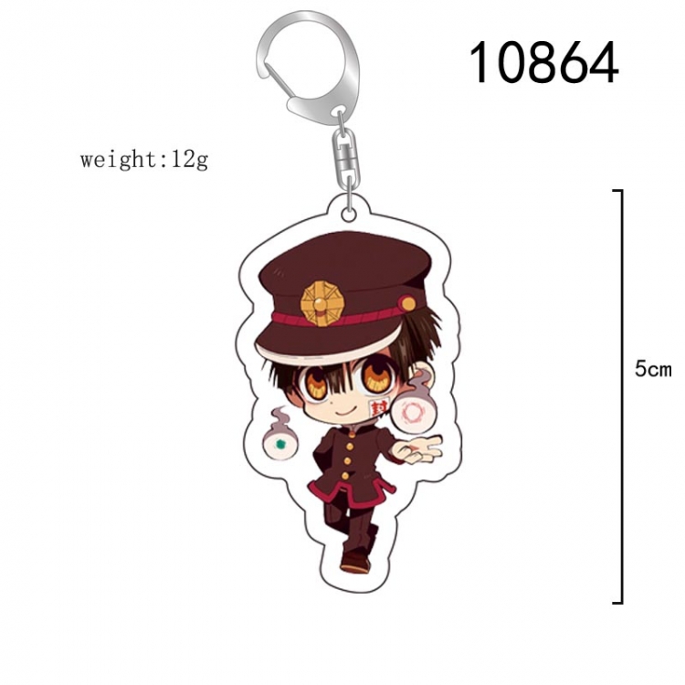 Toilet-bound Hanako-kun  Anime acrylic Key Chain  price for 5 pcs 10864