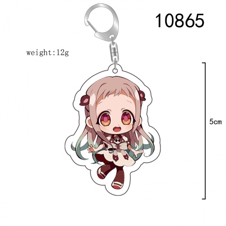 Toilet-bound Hanako-kun  Anime acrylic Key Chain  price for 5 pcs10865