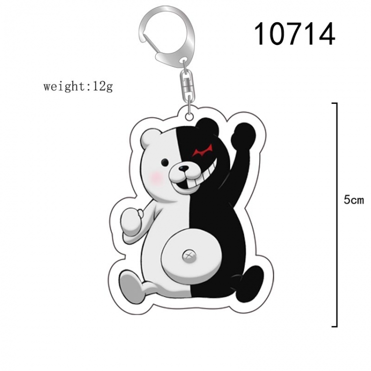 Dangan-Ronpa Anime acrylic Key Chain  price for 5 pcs 10714