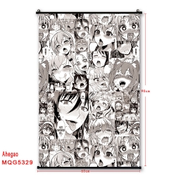 Ahegao black Plastic rod Cloth...