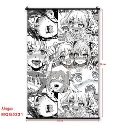 Ahegao black Plastic rod Cloth...