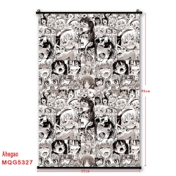 Ahegao black Plastic rod Cloth...