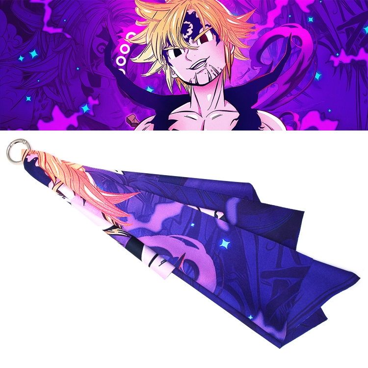 The Seven Deadly Sins Anime Surroundings Small Square Pendant 20X60CM price for 5 pcs