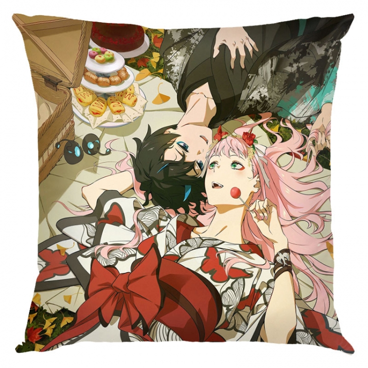 DARLING in the FRANX Anime square full-color pillow cushion 45X45CM NO FILLING G2-31