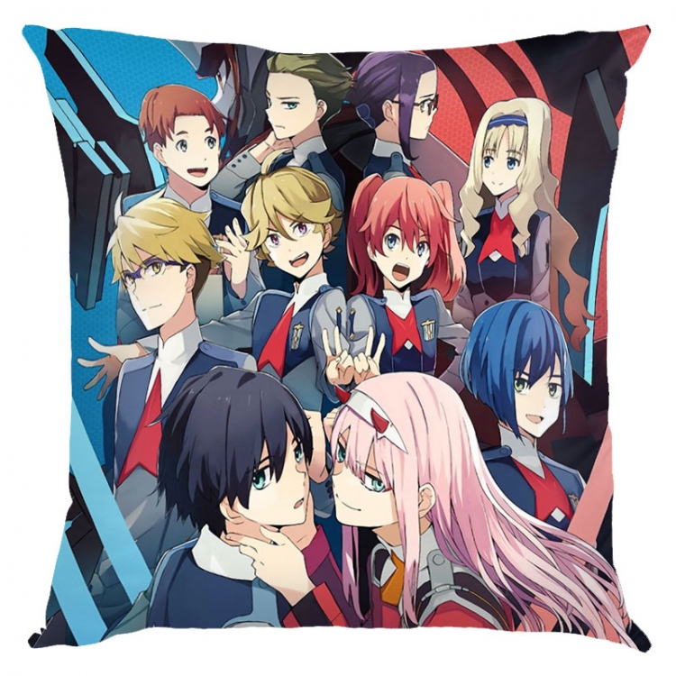 DARLING in the FRANX Anime square full-color pillow cushion 45X45CM NO FILLING G2-7