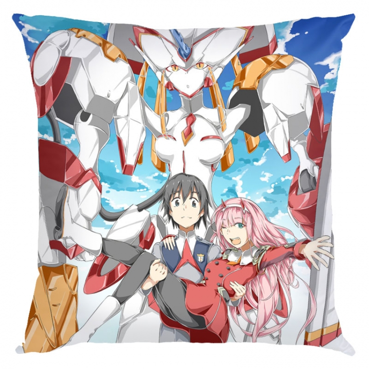 DARLING in the FRANX Anime square full-color pillow cushion 45X45CM NO FILLING G2-14