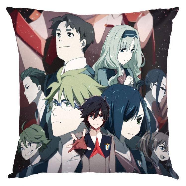 DARLING in the FRANX Anime square full-color pillow cushion 45X45CM NO FILLING G2-6