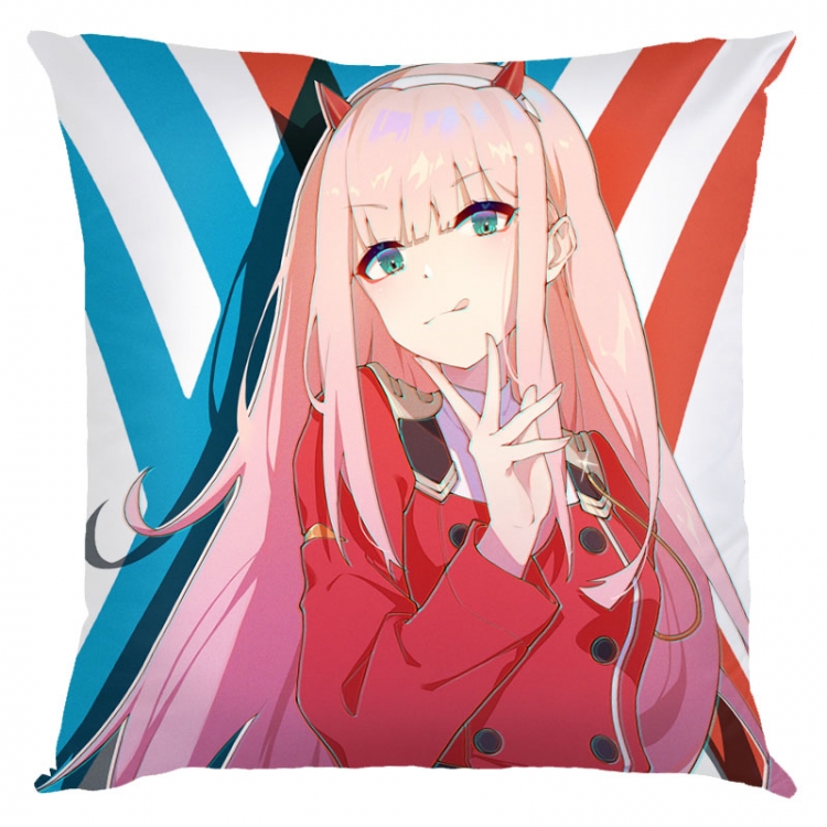 DARLING in the FRANX Anime square full-color pillow cushion 45X45CM NO FILLING G2-36