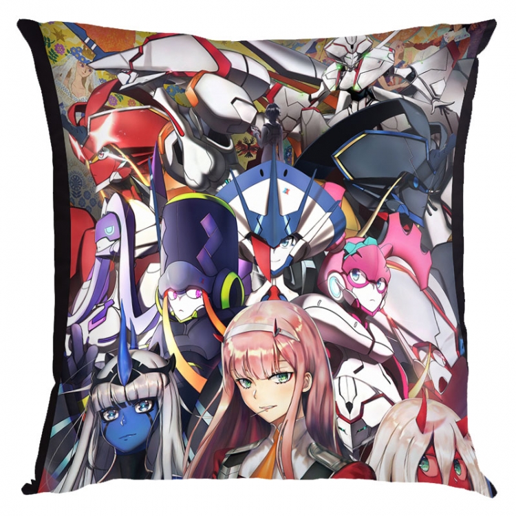 DARLING in the FRANX Anime square full-color pillow cushion 45X45CM NO FILLING G2-9