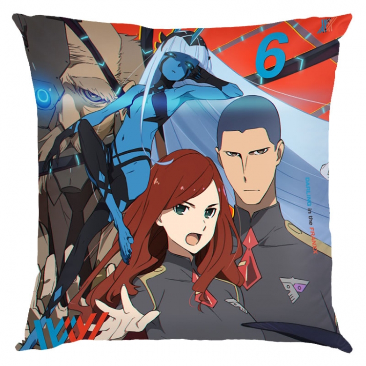 DARLING in the FRANX Anime square full-color pillow cushion 45X45CM NO FILLING G2-2A