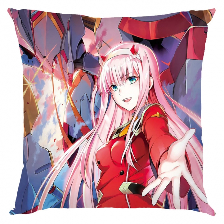 DARLING in the FRANX Anime square full-color pillow cushion 45X45CM NO FILLING G2-15A