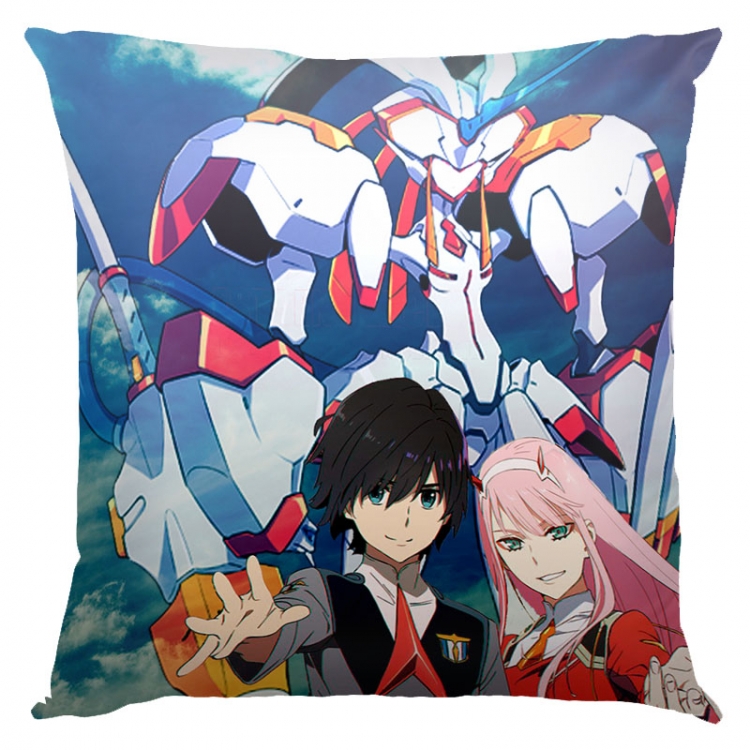 DARLING in the FRANX Anime square full-color pillow cushion 45X45CM NO FILLING G2-27