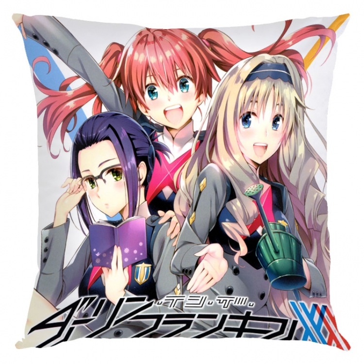 DARLING in the FRANX Anime square full-color pillow cushion 45X45CM NO FILLING G2-19