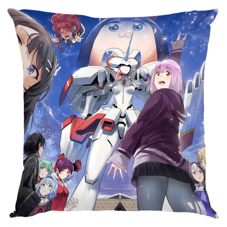 DARLING in the FRANX Anime square full-color pillow cushion 45X45CM NO FILLING  G2-20