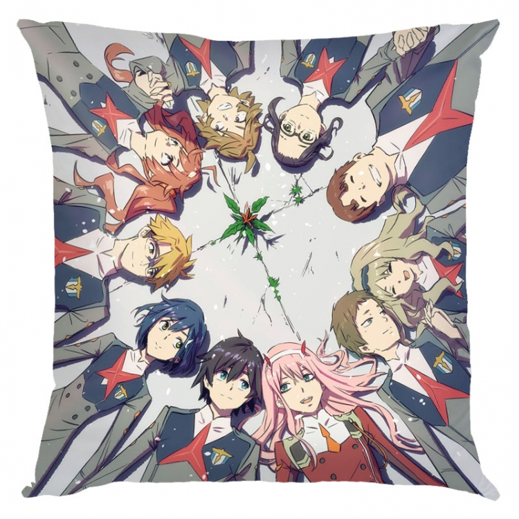 DARLING in the FRANX Anime square full-color pillow cushion 45X45CM NO FILLING G2-12