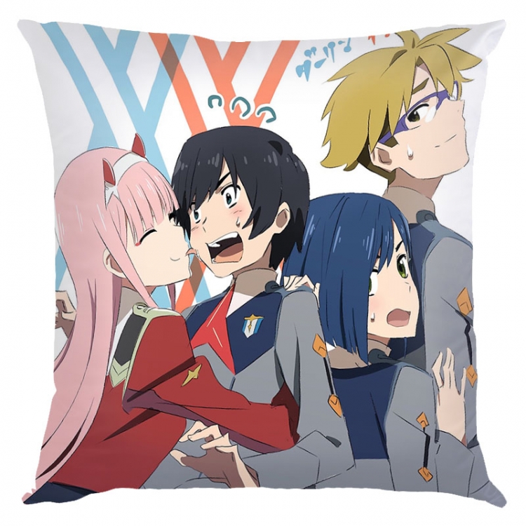 DARLING in the FRANX Anime square full-color pillow cushion 45X45CM NO FILLING G2-1