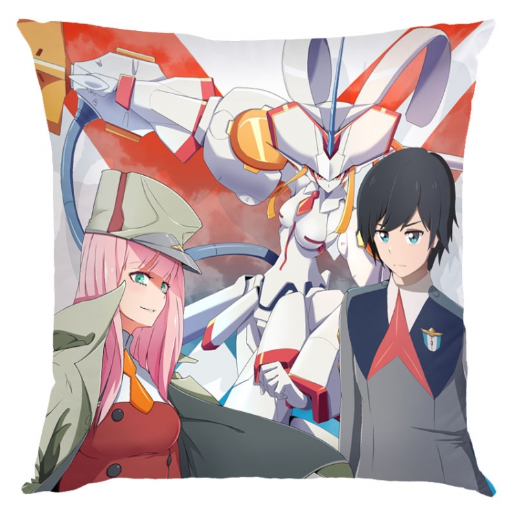 DARLING in the FRANX Anime square full-color pillow cushion 45X45CM NO FILLING G2-4