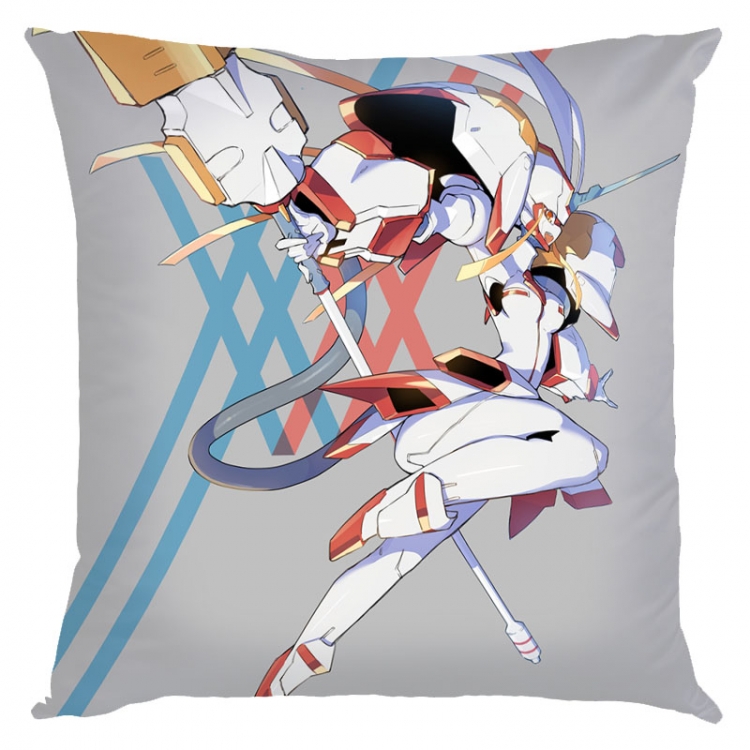 DARLING in the FRANX  Anime square full-color pillow cushion 45X45CM NO FILLING G2-55