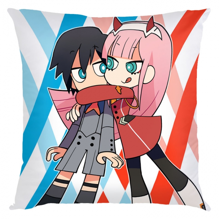 DARLING in the FRANX  Anime square full-color pillow cushion 45X45CM NO FILLING G2-47
