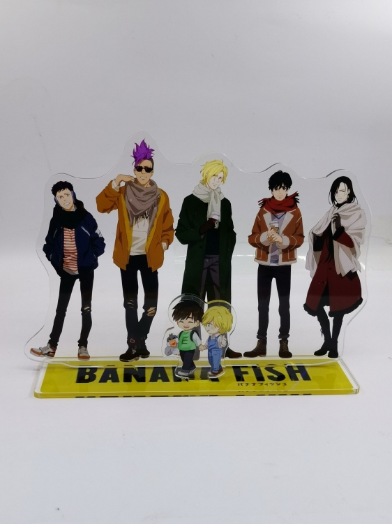 BANANA FISH Anime Around New Laser Acrylic keychain Standing Plates 25cm 