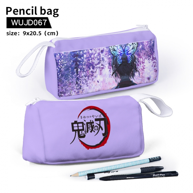Demon Slayer Kimets Anime-Stationary bag pencil case 9X20.5cm support customization WUJD067