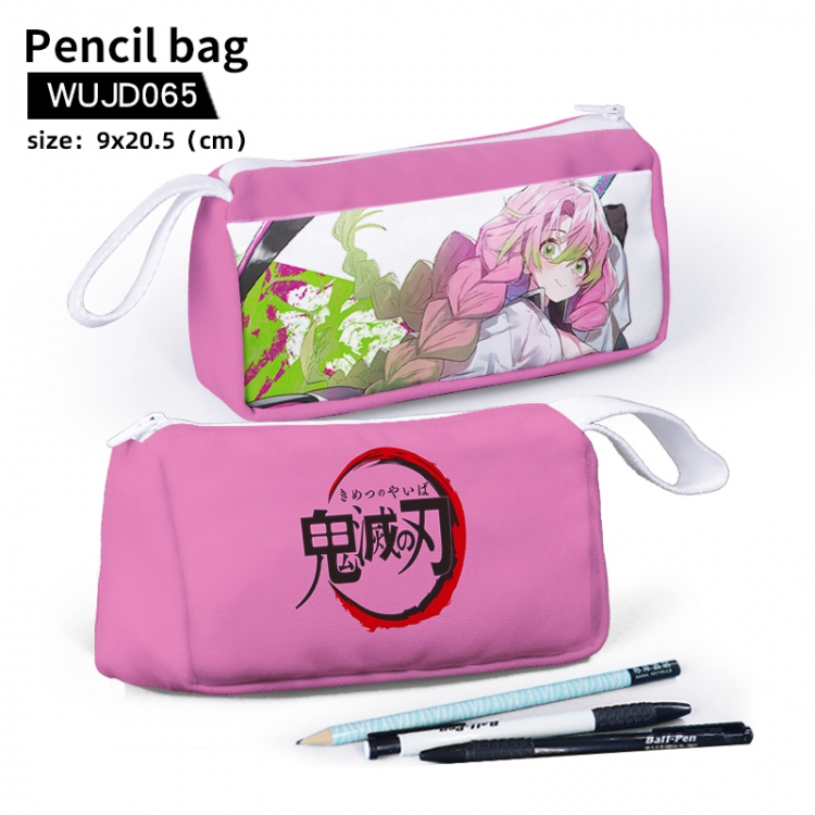 Demon Slayer Kimets Anime-Stationary bag pencil case 9X20.5cm support customization WUJD065