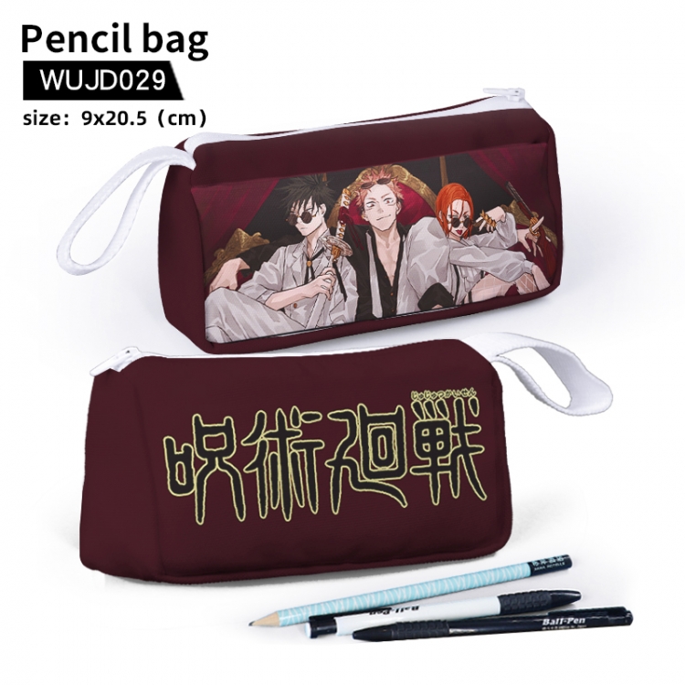 Jujutsu Kaisen Anime stationery bag pencil case Pencil Bag  9X20.5cm support customization WUJD029