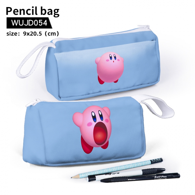 Kirby Anime stationery bag pencil case Pencil Bag  9X20.5cm support customization WUJD054