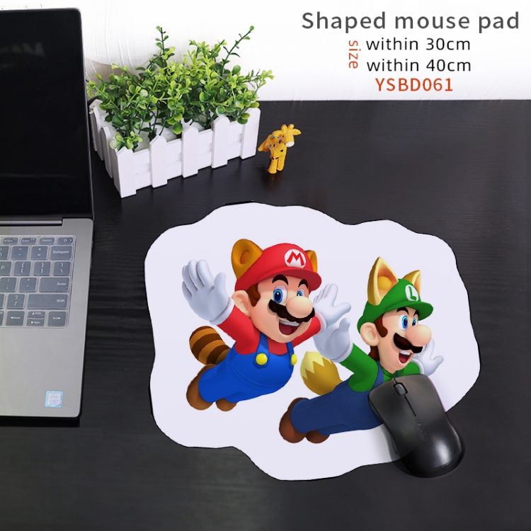 Super Mario Game Shaped Mouse Pad 40CM YSBD061