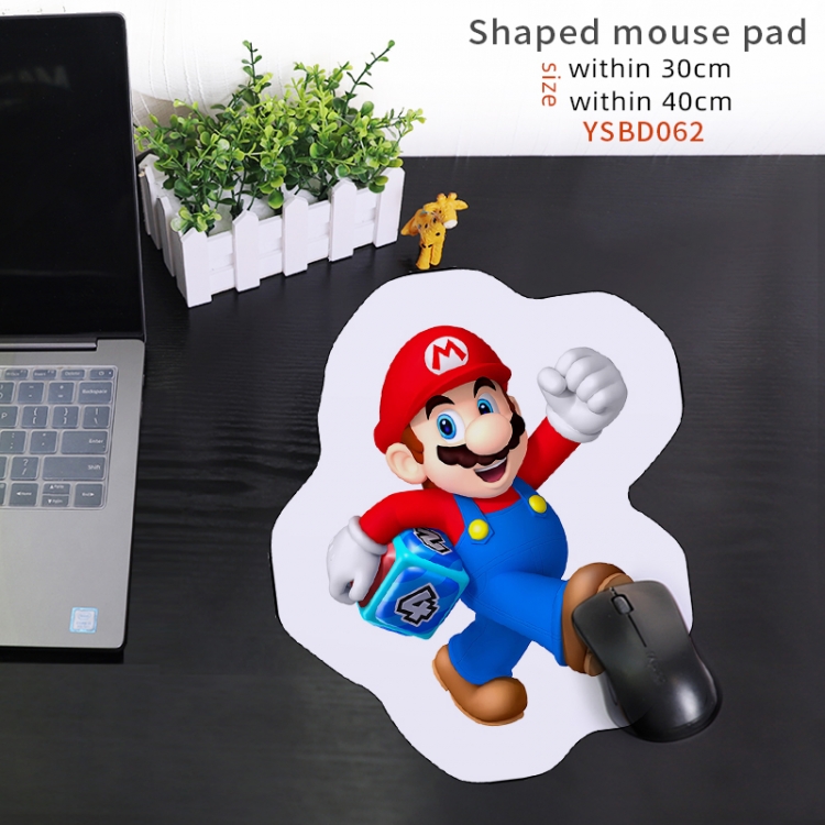 Super Mario Game Shaped Mouse Pad 40CM YSBD062